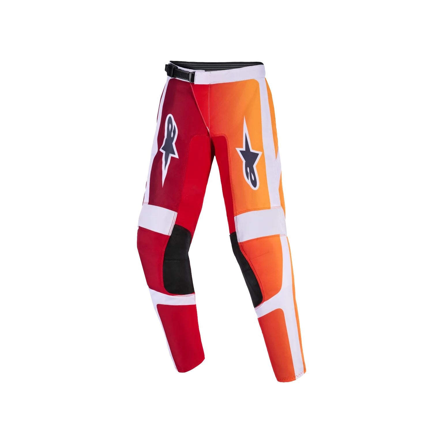 Alpinestars 2026 Youth Fluid Portl Motocross Pants Red Grey